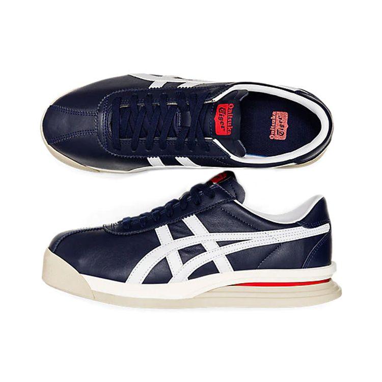 ONITSUKA TIGER Кроссовки унисекс Tiger Corsair EX Peacoat Красные Синие Белые 1183A561-400