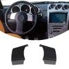 Для Nissan 350Z Z33 2003-2006 LHD ABS Углеродное волокно Панель переключения передач Контроль автомобиля Крышка воздуховода Наклейка на крышку зеркала заднего вида