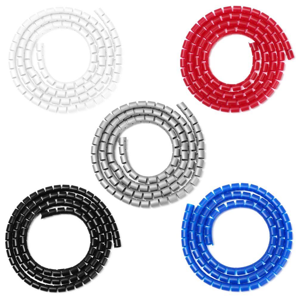 Sleeves Wrap Tube Cable Holder Pipe Protection Wire Protector Line Organizer Spiral Wire Organizer