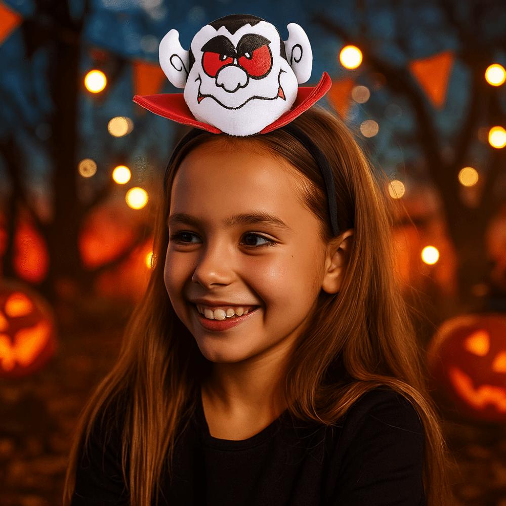 Pumpkin Halloween Hair Hoop Skeleton Catoon Hairband Halloween Headband Festive Decorations