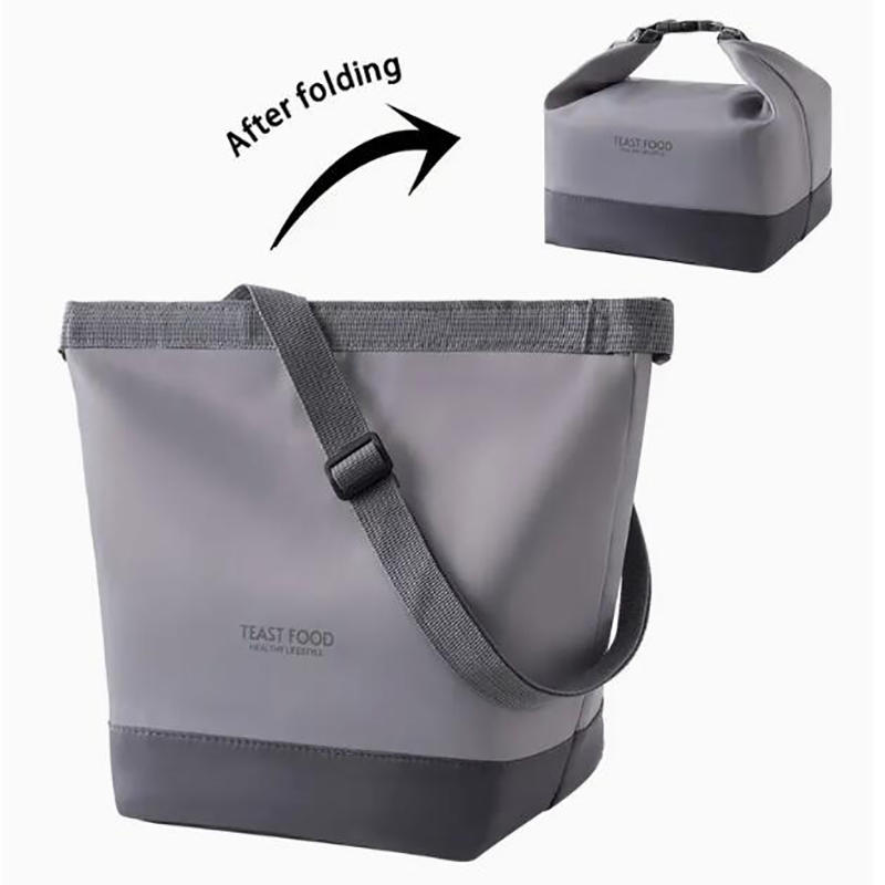 Изолированная сумка для ланча с плечевым ремнем, герметичная сумка-тоут и кроссбоди, переноска для пищевых контейнеров для работы, школы