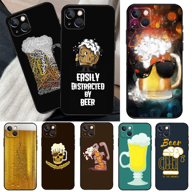 Кружка для пива Пузырьки пива Чехол для Xiaomi 14 15 Ultra 15T 14T 13T 17 Pro Max POCO X7 Pro X5 X6 F5 F6 F7 F8 Ultra Обложка