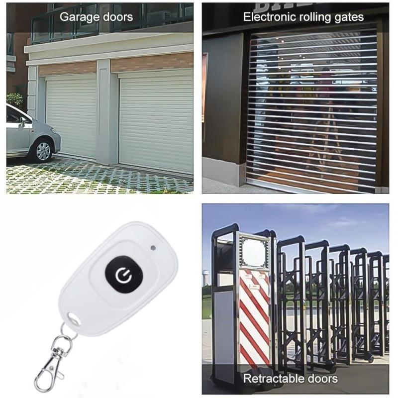 Беспроводной пульт дистанционного управления 433 МГц RF с 1, 2, 3 кнопками, 1527, обучающий код, передатчик для контроллера гаражных ворот для управления освещением/вентилятором/двигателем/открывателем гаражных ворот