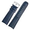 Для Citizen Blue Angel 22 23 мм Стальная Пряжка-иголка Желтая Линия Air Eagle At8020 Jy8078 Мужские Изогнутые Ремешки для Часов из Натуральной Кожи