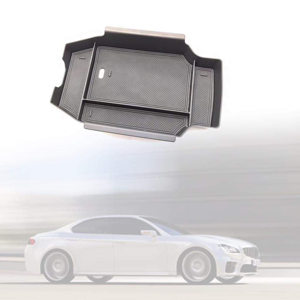 Car Center Console Organizer Tray Storage Box Insert Tray for Accord 2023 Auto Interior Accessories Armrest Tray Black