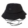 Universal Chemistry Quilting Black Earflap Bucket Hat