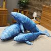 55 /70cm New Blue Whale Plush Dolls Sea Animals Japanese Whale Stuffed Plush Toys For Children Soft Sleep Pillow Kids Baby Gift