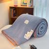 Одеяло из кораллового флиса, зимнее теплое пледовое покрывало для односпальной двуспальной кровати размера «king-size», толстое бархатное покрывало с имитацией кролика