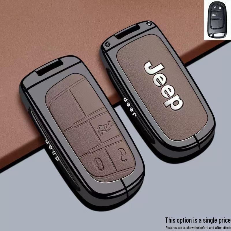 Чехол для ключа для Jeep Grand Cherokee, Compass, Patriot, Commander и Cherokee