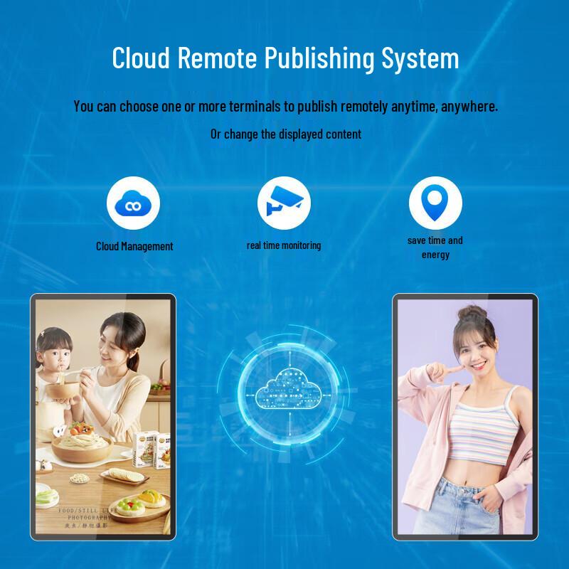 Настенный цифровой информационный дисплей, штепсель CN (адаптер в комплекте)