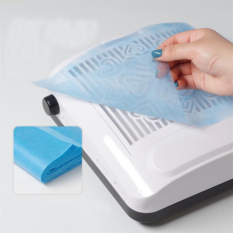 100 шт. набор вакуумных фильтров для ногтей, пылесборник для дизайна ногтей, фильтровальная бумага, пылезащитная замена, пылесос для дизайна ногтей, фильтровальная бумага