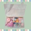 Sewing Kit for Elementary School Sewing Tools for Plastic Case Bg3 Students, Girls, (22.3cm Long, 12.3cm Wide, 5.3cm High)