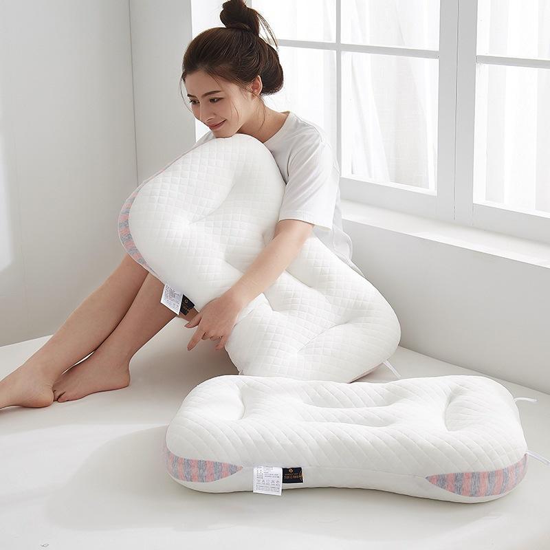 Ортопедическая подушка для шеи, подушка для сна, спа-подушки с эффектом памяти, защита шеи, дышащая, удобная, однотонная, для сна