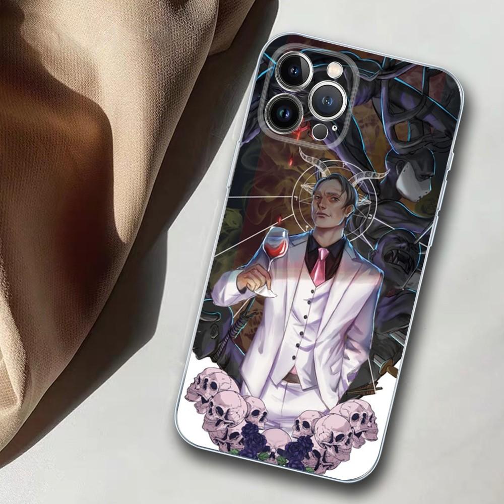 Hannibal Phone Case For iPhone 14 11 12 13 Mini Pro XS Max Cover 6 7 8 Plus X XR SE 2020 Funda Shell