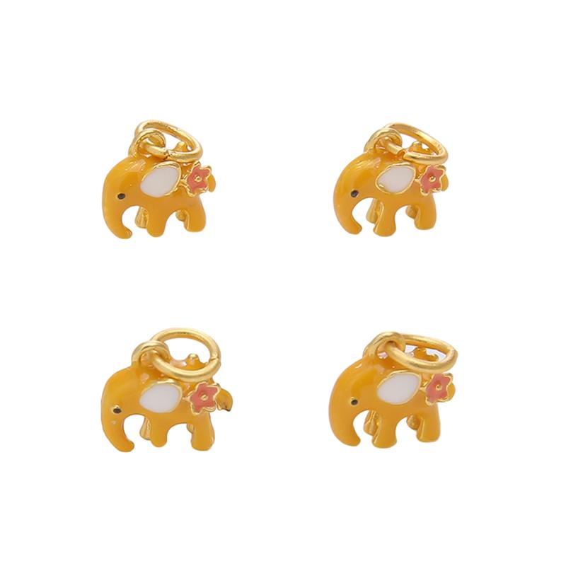1pc/bag Alloy Drop Oil Cute Little Animal Pendant DIY Bracelet Necklace Earrings Jewelry Accessories