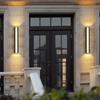 IP65 Outdoor Waterproof Wall Lamp for Stairway Corridor Courtyard Exterior Balcony Up and Down LED Wall Lights Indoor Outdoor