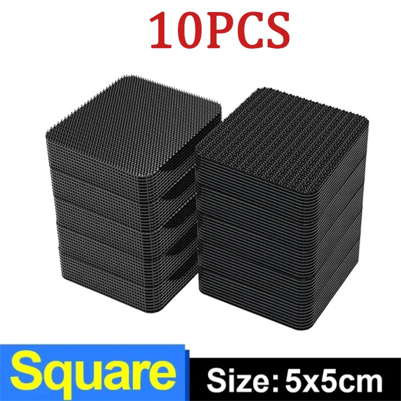 Автомобильная ковровая лента Универсальный зажим для коврика для пола Фиксирующий кронштейн Захват Самоклеящаяся застежка Наклейка Заплатки для фиксации автомобильного коврика для пола