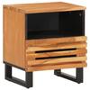 VidaXL Bedside Table, Bedside Cabinet with Storage, Nightstand, Home Interior Bedroom Furniture, Wood 377468