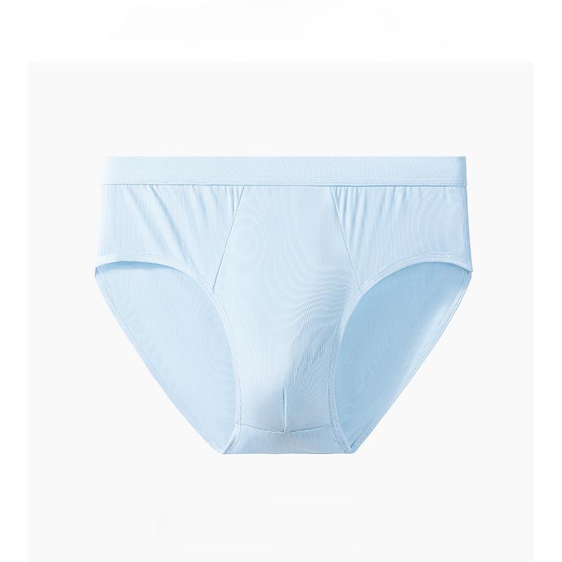 Мужские трусы, антибактериальные мужские шорты с промежностью для мальчиков, дышащие тонкие трусы большого размера из ледяного шелка, мужские трусы