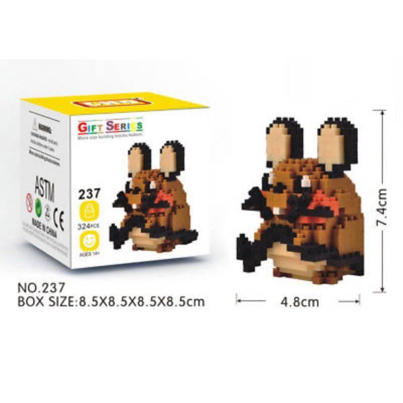 Micro Toy Blocks Construction Creative Building Children Birthday Gift