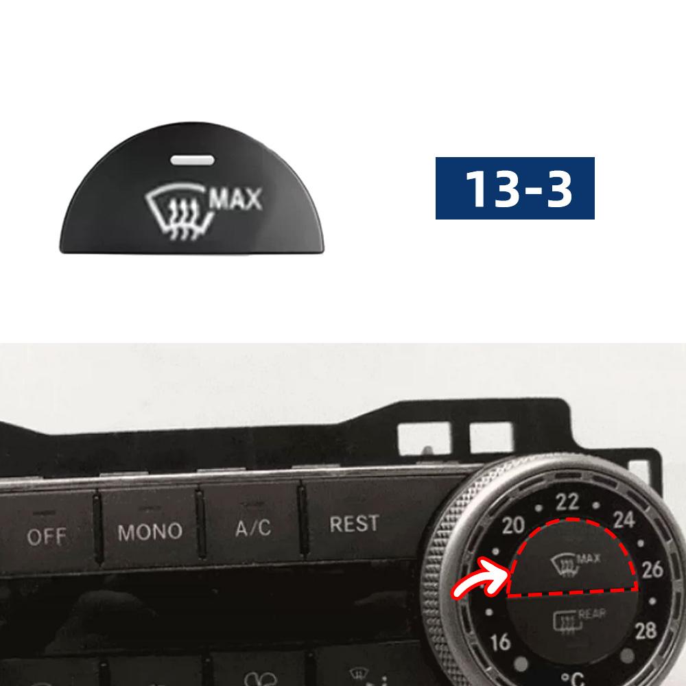 AC Air Conditioning Climate Control Switch Button for Mercedes Benz C ML SL CLS GLK GLE GLS G W204 X204 W218 W166 W292 W263 W231