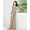 Women's Summer Chic V-neck Sleeveless Set