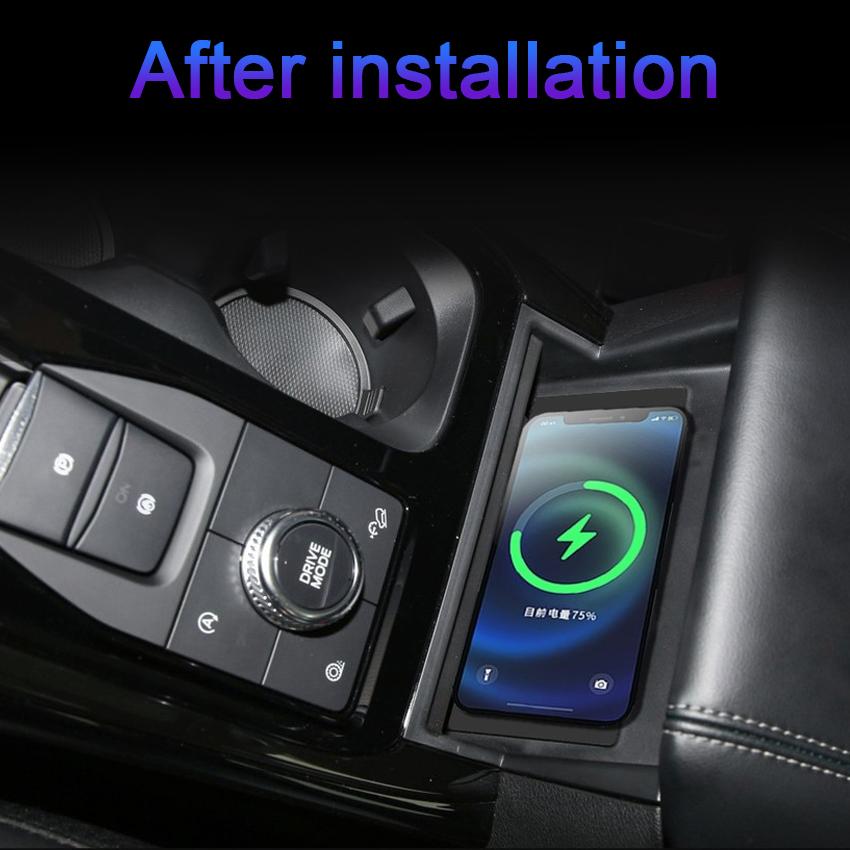 15W Car QI Wireless Charger For Ford Explorer 2025 Interior Special Mobile Phone Fast Charging Plate Panel,Car Induction Charger