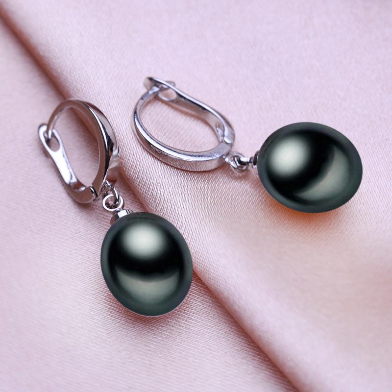 seniko Серьги с натуральным пресноводным жемчугом 8-9 мм, модные серьги с геометрическим дизайном для женщин, серьги-клипсы, подарок для девочек