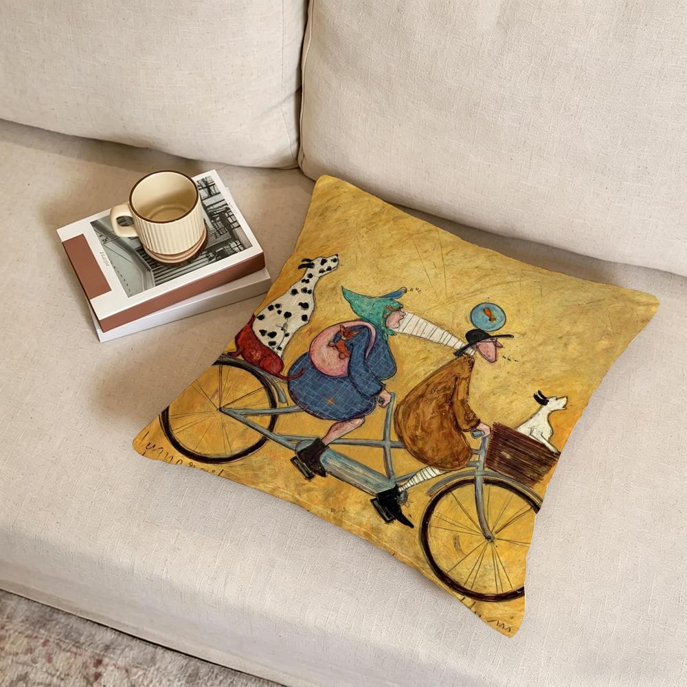 S-Sam Toft Арт Наволочка для подушки Ткань Мягкая Мебель, Наволочка, Чехол на подушку, Подушка для дивана, Декор для дома