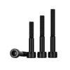 M20-M27 High Strength Blackened Hex Socket Head Cap Screw with Knurled Cylindrical Half Thread