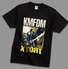 Винтажная футболка KMFDM XTORT 1996 года S-2XL Рок Nine Inch Nails Skinny Puppy Унисекс Футболка
