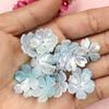 Creative 20Pcs DIY Findings Beading Neclace Bracelet Loose Beads Acrylic Colorful Flowers Handcrafted for Jewelry Making