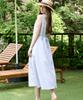 Slow Lolly Pintuck Long Sleeveless Dress_4 Colors