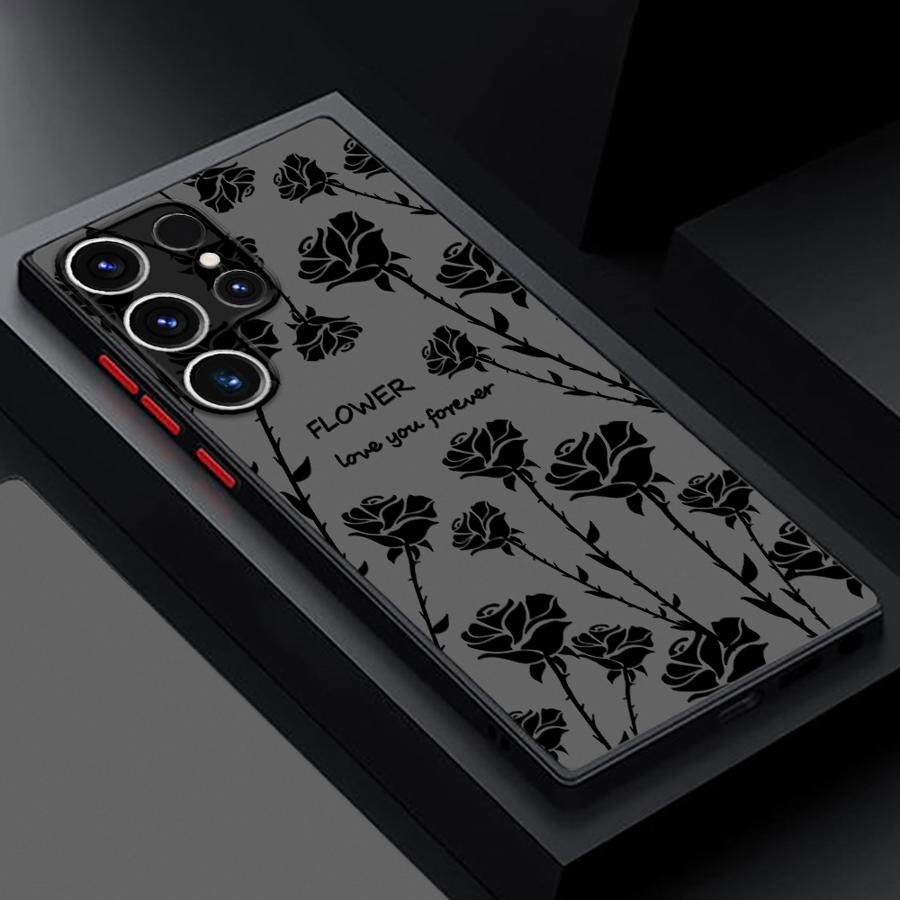 Чехол задняя крышка для телефона Funda для Samsung Galaxy S23 FE S24 Plus S22 Note 20 Ultra 10+ S25 Ultra S26 S21 S20 FE Любимая Ты Цветы