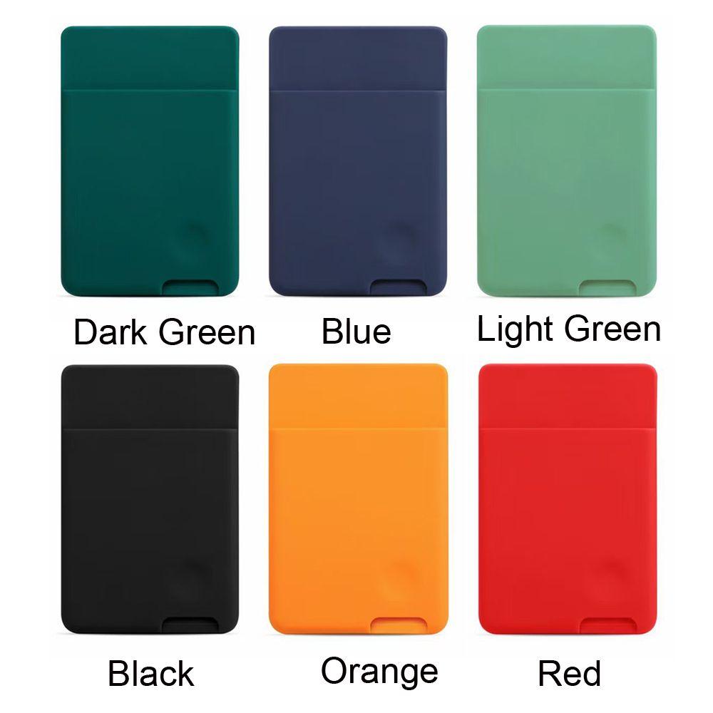 Самоклеящийся держатель для кредитных карт, чехол для мобильного телефона, наклейка для карточек, чехол-кошелек для телефона