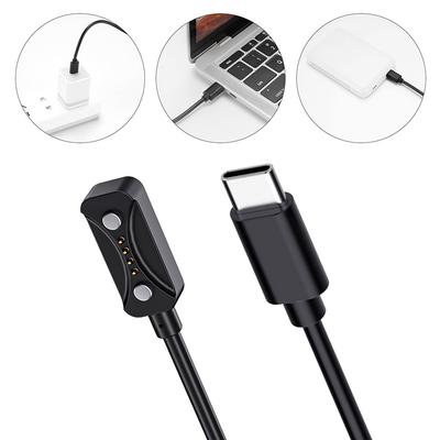 Зарядный кабель USB C, 1 м, шнур зарядного устройства, портативный адаптер питания для Polar Pacer/Polar Pacer Pro, для Polar Ignite 3/ Grit X2 Pro