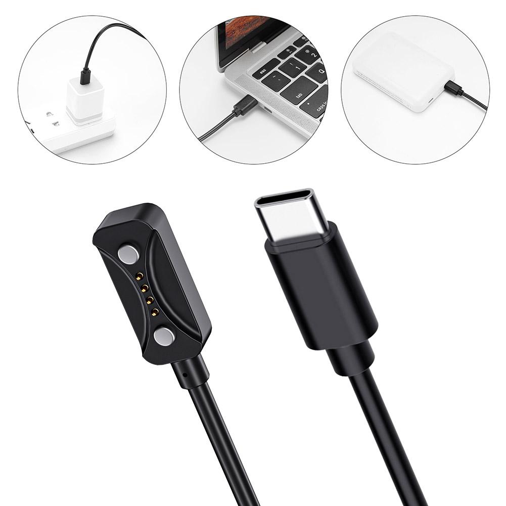 Зарядный кабель USB C, 1 м, портативный адаптер питания, замена для умных часов Polar Ignite 3/ Grit X2 Pro, 5 В 1 А