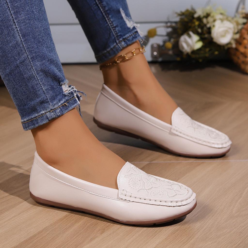 Модные и универсальные женские повседневные туфли-лодочки с плоской подошвой и лоферами на одну ногу для удобной обуви Мэри Джейн