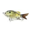 125Mm Plastic Silk Tail 2 Sections Sunfish Simulation Multi-Section Bait S Type Flexible Underwater Swimming Luya Bait