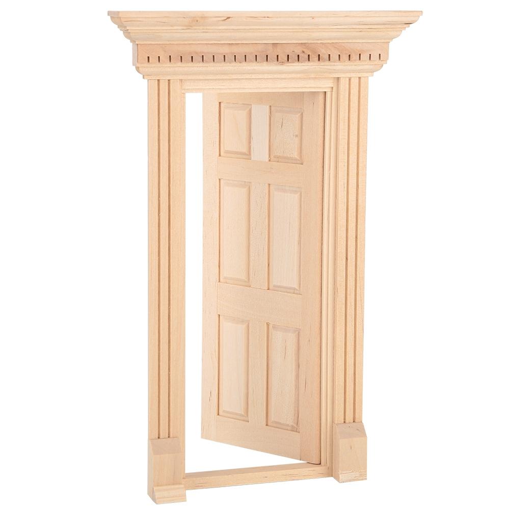 1:12 Винтажных Миниатюрных Дверных Аксессуаров Комнатная Мебель Кукольный Дом Игрушка