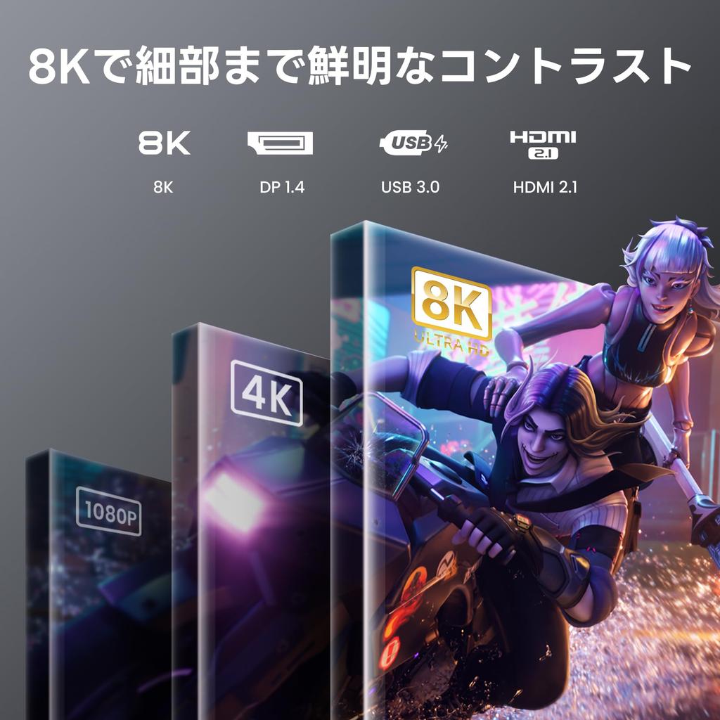 Переключатель KVM NEWCARE 2 входа 2 выхода 5 Гбит/с 4 порта выходного коммутатора Совместим с 2 ПК и 2 мониторами Переключатель KVM, который может совместно использовать и USB-накопитель