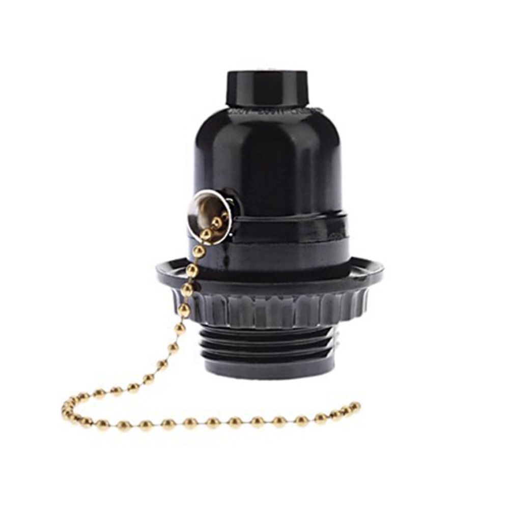 250 В бакелитовый цоколь E27 с выключателем, полезный держатель лампы, подвесной светильник