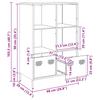 Highboard Pink 68x39x103.5 cm Steel