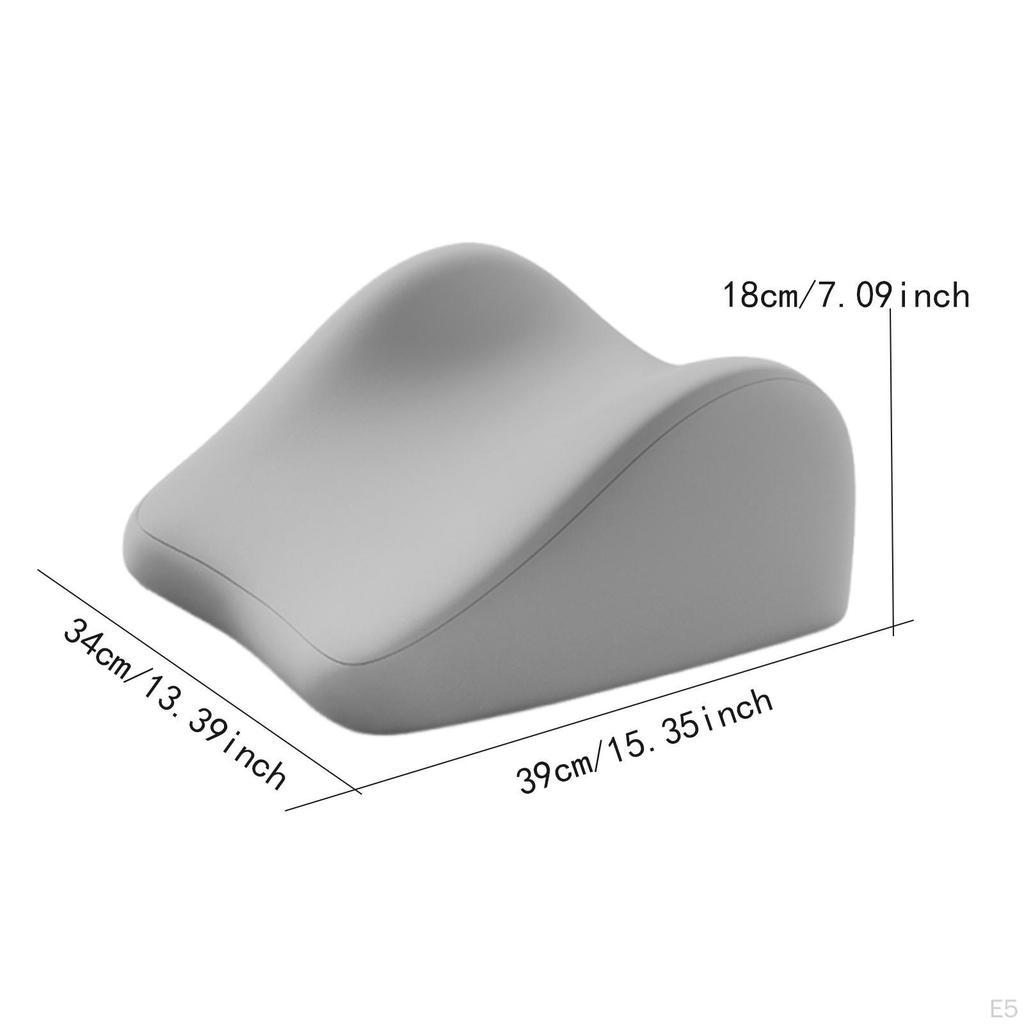Back Pillow Wedge Prone Comfortable Non Slip Simple Leg Support for Apartment