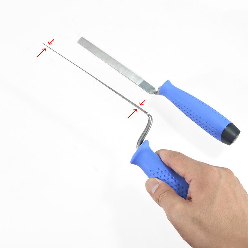 Конструктор из 7 деталей: Заполнение швов плитки и двухсторонние ножи для затирки кирпича для заделки швов.