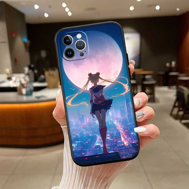 UP44 S-Sailors M-Moon New High-End Shell Phone Case for Xiaomi Poco C40 C50 C51 C55 C65 C71 C75 F3 F5 F6 F7 M2 M3 Pro Ultra