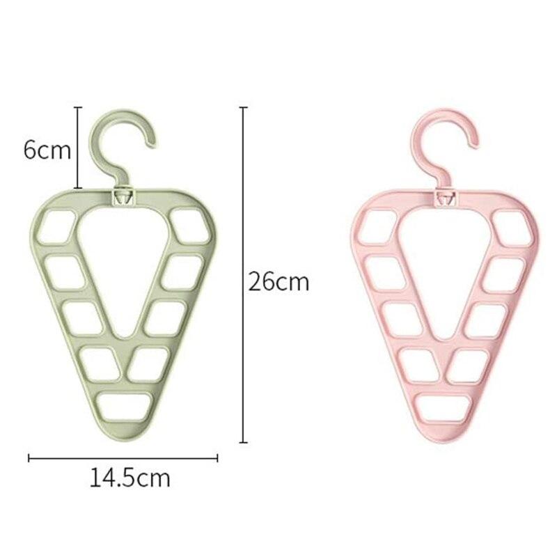 9 Holes Magic Clothes Hanger Closet Organizer Drying Rack Multi-purpose Wardrobe Scarf Holder Hanger Space Saving
