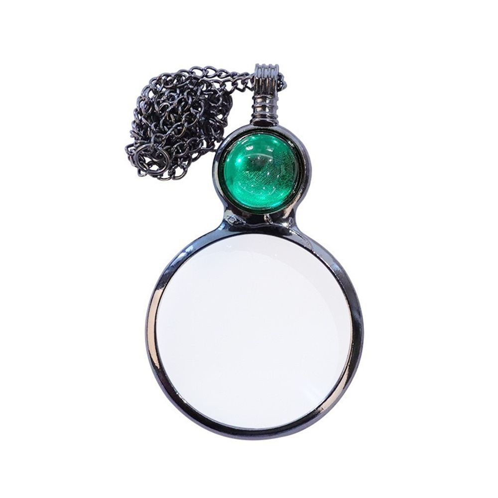 Alloy Multi-color optional 6x magnification Multipurpose Monolithic eyepiece Pendant Magnifying glass necklace Magnifier