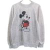 90s Old Long Sleeve Sweat M Gray Disney Women Used