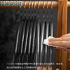 HOSUR Suit and Jacket Slim Laundry and Storage Prevents Clothes from Prevents Shape Leaves No Marks Non-Slip Hangers, 30-Pack, Black, Type,